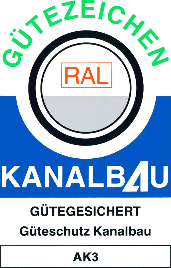 Güteschutz Kanalbau - AK3